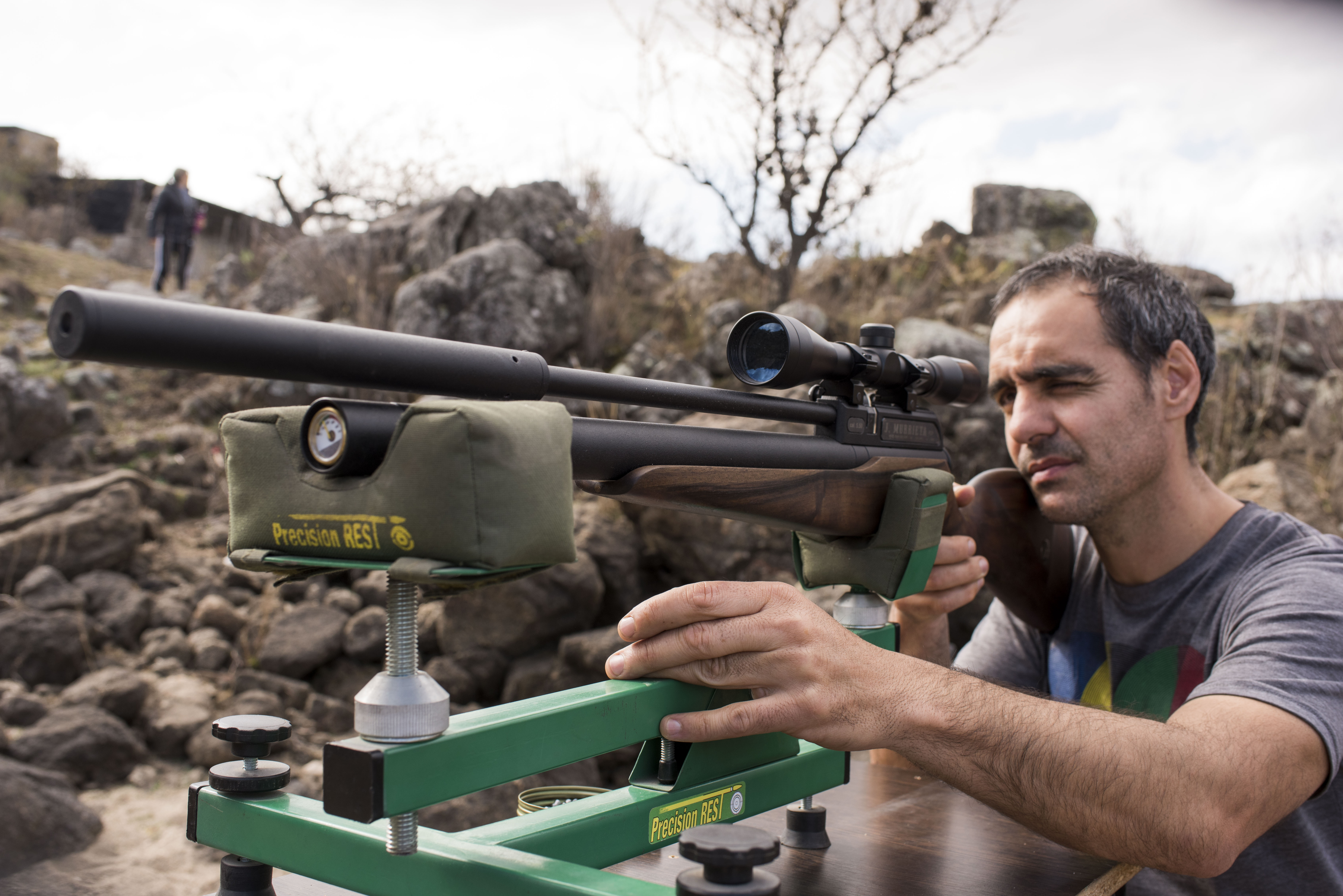 Rifle J. Murrieta en acción